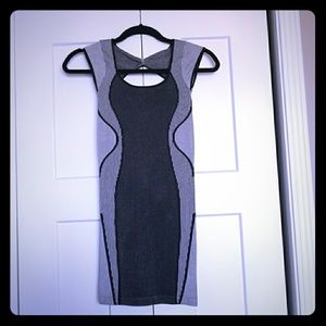 Bebe Black and Grey Mini